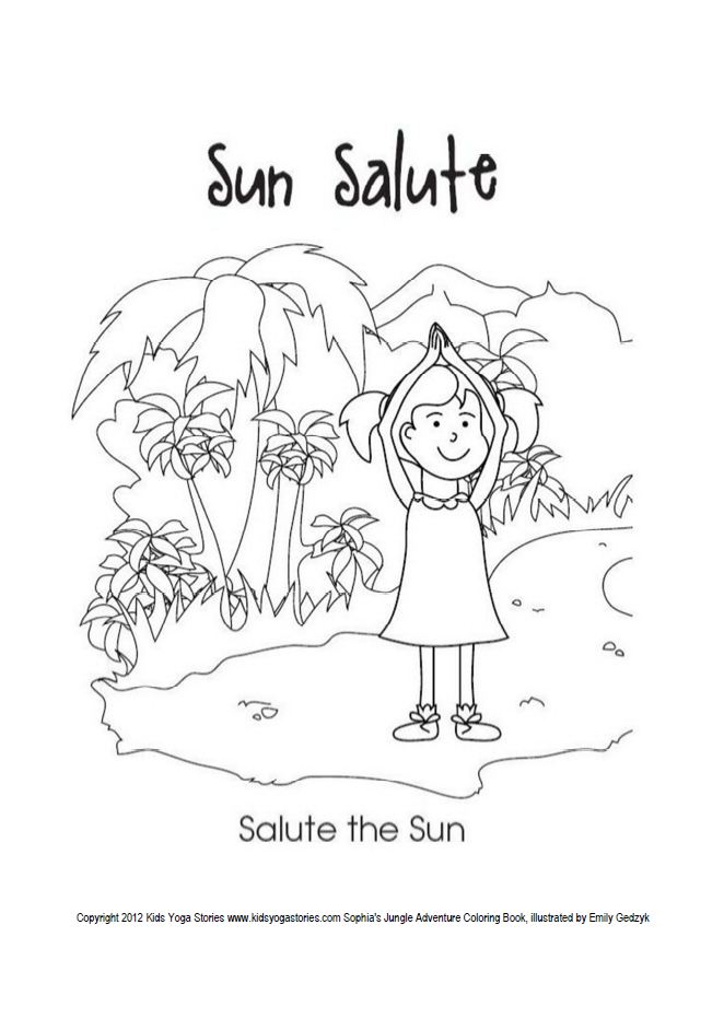 yoga coloring pages for kids - photo #8