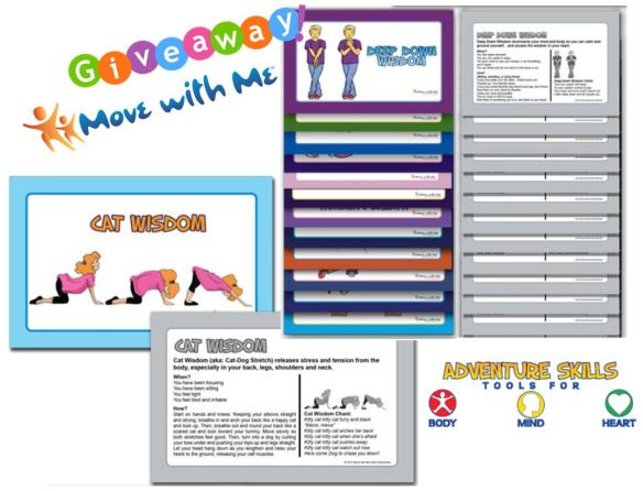 Move with me adventure skills cards giveaway